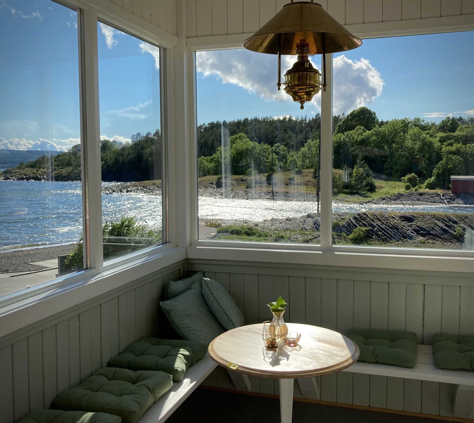 Kosekroken med fjordutsikt